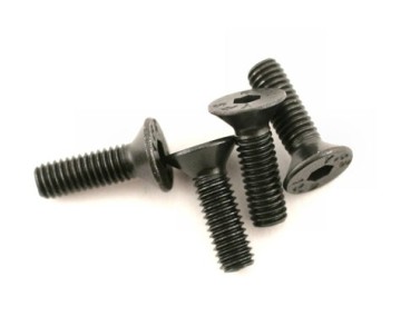 Du-Bro 3.0mm x 10 Flat-Head Socket Screws 4/pkg.