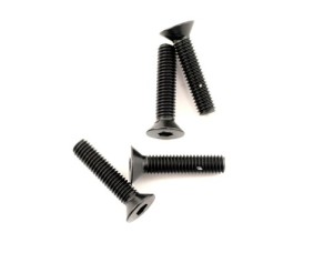 Du-Bro 3.0mm x 14 Flat-Head Socket Screws 4/pkg. Du-Bro 3.0mm x 14 Flat-Head Socket Screws 4/pkg.