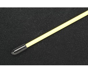 Du-Bro Antenna Tube w/ Cap (Yellow) (1/pkg)