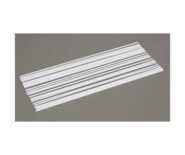 Du-Bro Antenna Tube (White) (24/pkg)