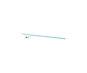 Du-Bro Antenna Tube w/ Cap (Neon Blue) (1/pkg)