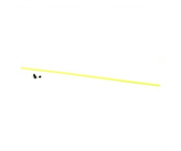 Du-Bro Antenna Tube w/ Cap (Neon Yellow) (1/pkg)