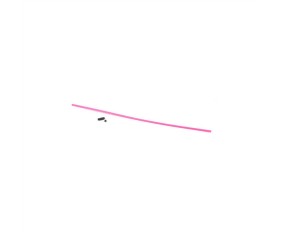 Du-Bro Antenna Tube w/ Cap (Neon Pink) (1/pkg)