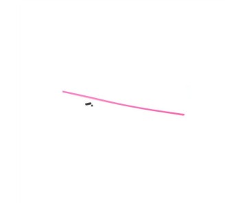 Du-Bro Antenna Tube w/ Cap (Neon Pink) (1/pkg)