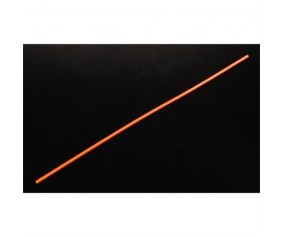 Du-Bro Antenna Tube w/ Cap (Neon Orange) (1/pkg)