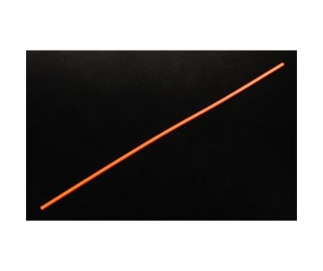 Du-Bro Antenna Tube w/ Cap (Neon Orange) (1/pkg)