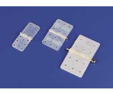Du-Bro Heavy Duty Nylon Hinges (15/pkg)