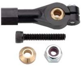 Du-Bro E/Z Adjust Heavy Duty 4-40 Ball Link (1/pkg)