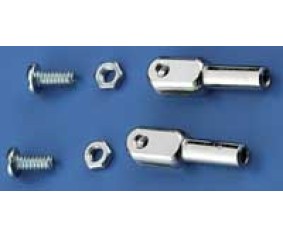 Du-Bro 4-40 Threaded Rod Ends (2/pkg)