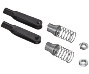 Du-Bro 4-40 Spring Steel Kwik-Link Clevis (2/pkg)