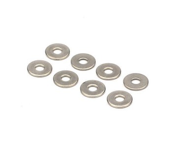 Du-Bro #6 Stainless Steel Flat Washer (8/pkg)