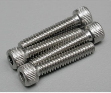 Du-Bro 6-32 x 3/4 Stainless Steel Socket Head Cap Screws (4/pkg)