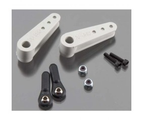 Du-Bro Long Dual Servo Arms (JR Servos) (2/pkg) Du-Bro Long Dual Servo Arms (JR Servos) (2/pkg)