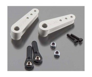Du-Bro Long Dual Servo Arms (JR Servos) (2/pkg)