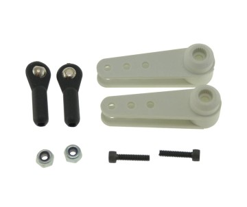 Du-Bro Long Dual Servo Arms (Hitec / Tower / Hobbico / Command) (2/pkg)