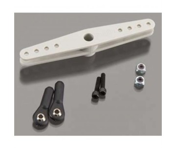 Du-Bro Full Dual Servo Arm (JR Servos) (1/pkg)