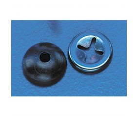 Du-Bro Replacement E/Z Connector Washers (for #121, 489, 605, 608) (6 plastic & 6 steel/pkg)