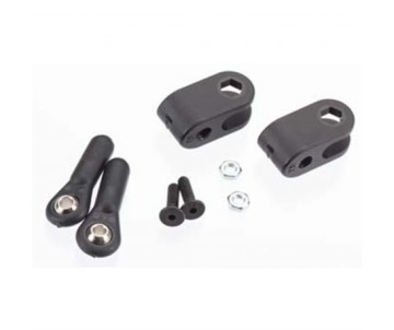 Du-Bro Heavy Duty Clevis w/ 4-40 Ball Link (8-32) - 2/pkg