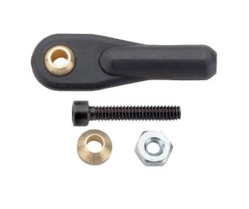 Du-Bro 2-56 Swivel Ball Link for 4-40 Rods (1/pkg)