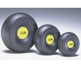 Du-Bro 1/4 Scale Trded Lightweight J-3 Cub Wheels (4-1/4 Du-Bro 1/4 Scale Trded Lightweight J-3 Cub Wheels (4-1/4