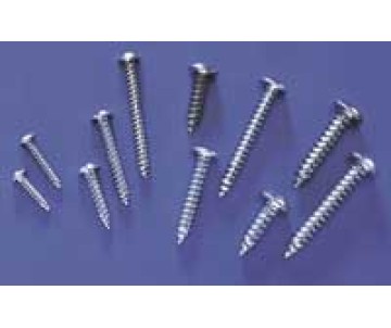 Du-Bro 4 x 1/2 Button Head Sheet Metal Screws (8/pkg)