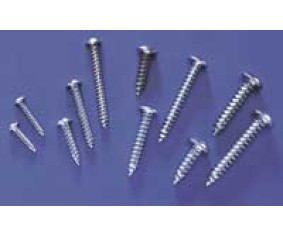 Du-Bro 4 x 1 Button Head Sheet Metal Screws (8/pkg)