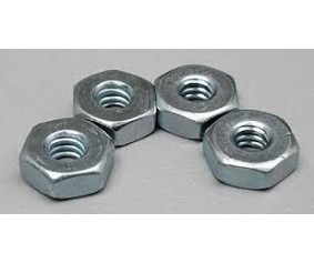 Du-Bro 4-40 Steel Hex Nuts (4/pkg)