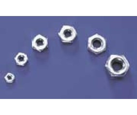 Du-Bro 8-32 Steel Hex Nuts (4/pkg)