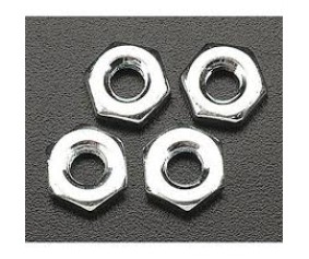 Du-Bro 10-32 Steel Hex Nuts (4/pkg)