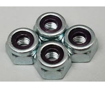 Du-Bro 10-32 Nylon Insert Lock Nut (4/pkg)