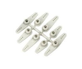 Du-Bro Super Strength Servo Arms (Long JR Servos) (8/pkg)