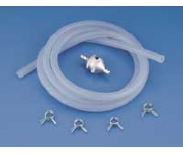 Du-Bro Large Tubing, Lg. Filter, Fuel Line Clip Combo Pk. (1/pkg)
