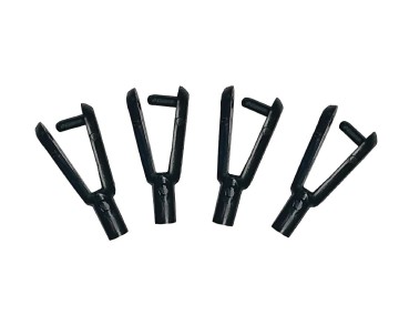 Du-Bro Metric Clevis (4) - 6 Pack
