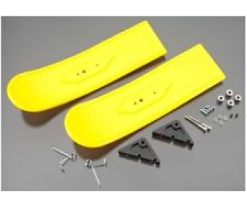 Du-Bro Snowbird Snow Skis MAIN (Yellow)