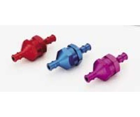 Du-Bro In Line Fuel Filter w/Plug (Purple) (1/pkg)