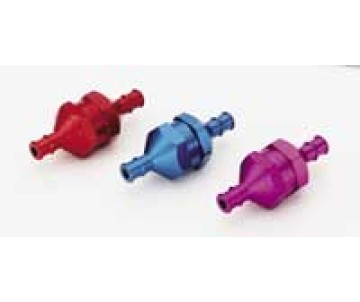 Du-Bro In Line Fuel Filter w/Plug (Purple) (1/pkg)