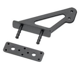 Du-Bro Micro Razor Control Horn - Black (2)