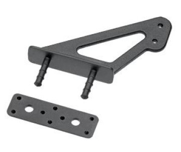 Du-Bro Micro Razor Control Horn - Black (2)