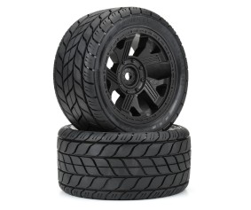 Duratrax 1/5 Bandito 2.0 Fr/Rr 5.7 MTD 24mm Blk Ripper (2)