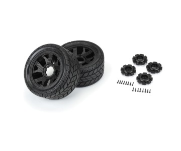 Duratrax 1/5 Bandito 2.0 Fr/Rr 5.7 MTD 24mm Blk Ripper (2)