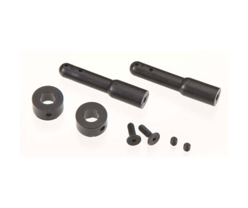 Duratrax Nylon Body Post Black 1.5 (2)