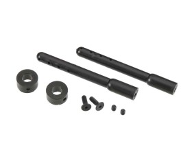 Duratrax Nylon Body Post Black 2.5 (2)