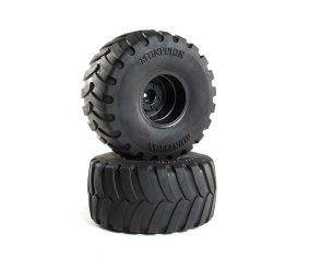 Duratrax Duratrax Munition MT 2.2 Mounted Black (2)