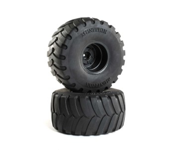 Duratrax Duratrax Munition MT 2.2 Mounted Black (2)