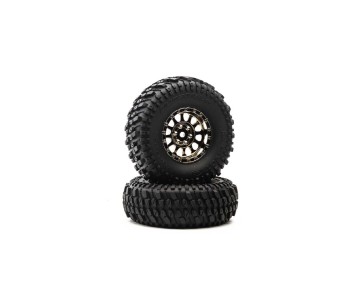 Duratrax Class 1 PIVOT CR C3 Mounted 1.9 Blk/Chr (2)