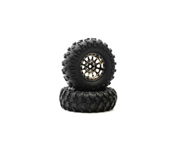 Duratrax Class 1 Showdown CR C3 Mntd 1.9 Blk/Chr (2)