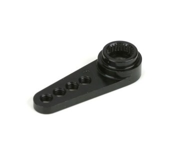 Dynamite 1/2 Machined Aluminum Servo Arm: 25T Fut Black