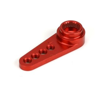 Dynamite 1/2 Machined Aluminum Servo Arm:23TJ/A Red