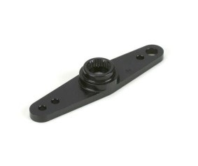 Dynamite Machined Aluminum Servo Arm: 25T Fut Black Dynamite Machined Aluminum Servo Arm: 25T Fut Black