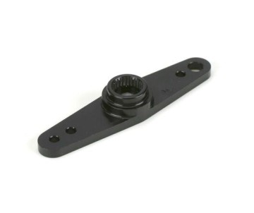 Dynamite Machined Aluminum Servo Arm: 25T Fut Black